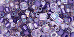 TOHO Multi-Shape/Color Mix Tube 2.5" : Blooming Lilacs Mix Assortment