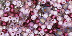 TOHO Multi-Shape/Color Mix Tube 2.5" : Looking Through Rose Colored Glasses Mix Assortment