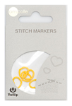 Tulip - Stitch Markers (7 pcs) : Heart - Yellow Medium