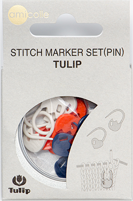 Tulip - Stitch Marker Set (15 pcs) : Tulip (Pin)