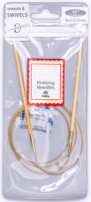 Tulip - 100cm Knina Circular Knitting Needles (1 pc) : Size 5 (3.75mm)