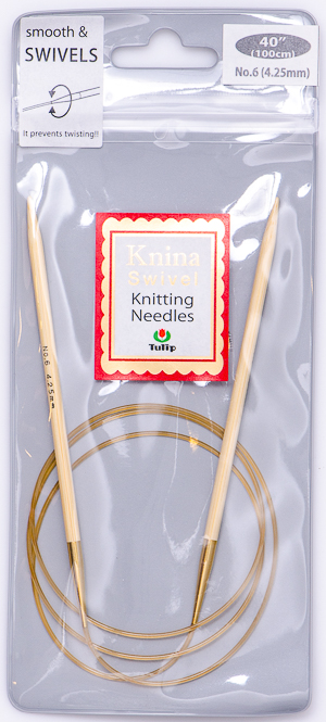 Tulip - 100cm Knina Circular Knitting Needles (1 pc) : Size 6 (4.25mm)