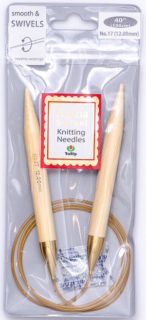 Tulip - 100cm Knina Circular Knitting Needles (1 pc) : Size 17 (12.00mm)