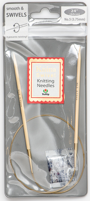 Tulip - 60cm Knina Circular Knitting Needles (1 pc) : Size 5 (3.75mm)