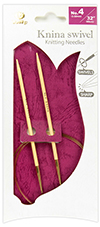 Tulip - Knina Swivel Knitting Needles 32"-80cm No.4 3.50mm