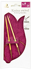 Tulip - Knina Swivel Knitting Needles 32"-80cm No.6 4.00mm