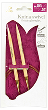 Tulip - Knina Swivel Knitting Needles 32"-80cm No.10 3/4 7.00mmm