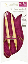 Tulip - Knina Swivel Knitting Needles 32"-80cm No.13 9.00mm