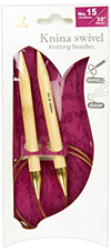 Tulip - Knina Swivel Knitting Needles 32"-80cm No.15 10.00mm