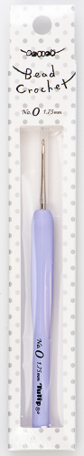 Tulip - Sucre Bead Crochet Hook w/Cushion Grip : Size 0 (1.75mm)