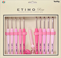 Tulip - Etimo Cushion Grip Crochet Hook Set (14 pcs) : Rose