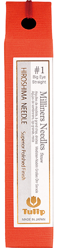 Tulip - Milliners Needles Straw (4pcs) : Big Eye Straight #1
