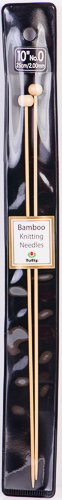 Tulip - 10" (25cm) Bamboo Knitting Needles (5 pcs) : Size 0 (2.00mm)