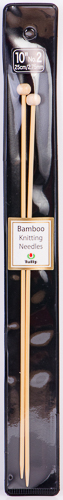 Tulip - 10" (25cm) Bamboo Knitting Needles (5 pcs) : Size 2 (2.75mm)