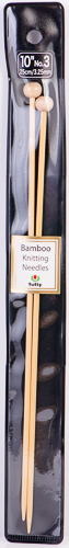 Tulip - 10" (25cm) Bamboo Knitting Needles (5 pcs) : Size 3 (3.25mm)