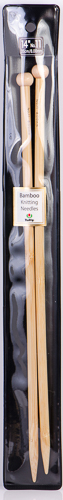 Tulip - 14" (35cm) Bamboo Knitting Needles (5 pcs) : Size 11 (8.00mm)
