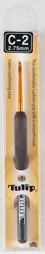 Tulip - Etimo Crochet Hook w/Cushion Grip : Size C-2 (2.75mm)