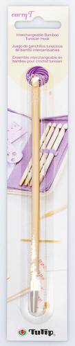 Tulip - CarryT Interchangeable Bamboo Tunisian Crochet Hook : Size H-8 (5.00mm)