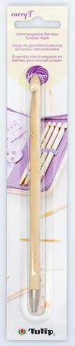 Tulip - CarryT Interchangeable Bamboo Tunisian Crochet Hook : 7.00mm