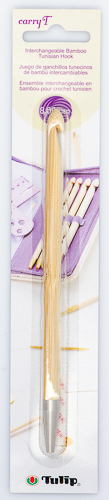 Tulip - CarryT Interchangeable Bamboo Tunisian Crochet Hook : Size L-11 (8.00mm)