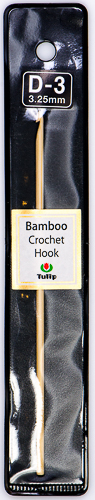 Tulip - 6" (15cm) Bamboo Crochet Hook : D-3 (3.25mm)