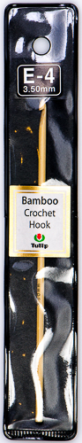 Tulip - 6" (15cm) Bamboo Crochet Hook : E-4 (3.50mm)