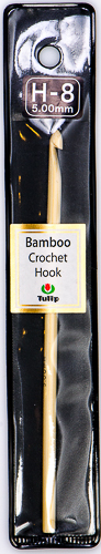 Tulip - 6" (15cm) Bamboo Crochet Hook : H-8 (5.00mm)