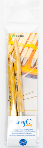 Tulip - CarryC Long Interchangeable Bamboo Knitting Needles (2 pcs) : Size 13 (9.00mm)