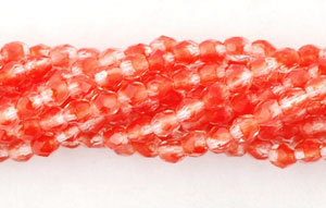 3mm Fire Polished - HurriCane - Watermelon