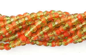 3mm Fire Polished - HurriCane - Fruit Salad