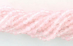 3mm Fire Polished - HurriCane - Tickled Pink