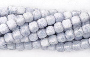 Cubes 4mm : Opaque Luster - Blue