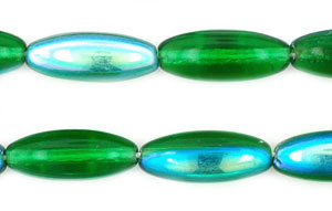 Long Rice 15/6mm : Emerald AB