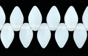Leaves 10/5mm : Milky White