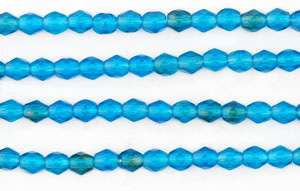 3mm Fire Polished - Capri/Teal