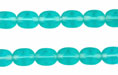 TC : Polished Diamonds 7/6mm - Matte - Teal