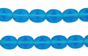 TC : Polished Diamonds 7/6mm - Matte - Capri Blue