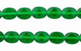 TC : Polished Diamonds 7/6mm - Matte - Green Emerald