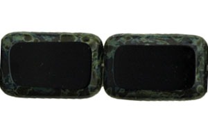 TC : Rectangle 16/10mm - Jet - Picasso