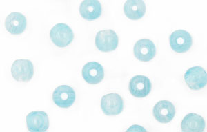 Loose Round Beads 4mm : HurriCane Glass - Pacific Pearl
