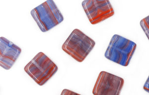 Loose Flat Square 9mm : HurriCane - Whispering Winds