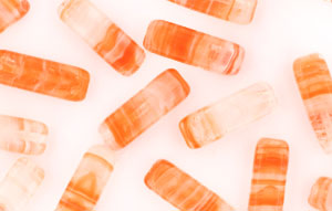 Loose Rectangle Tubes 15/5mm : HurriCane - Naranja