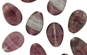 Loose Oval Drops 18/12mm : HurriCane Glass - Sweet Dreams