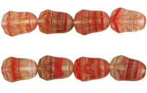 Tulips 11 x 8 mm : HurriCane Crystal/Red/Jet/Hyacinth .25 M