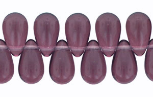 Tear Drop 9 x 6mm : Amethyst (.25m)