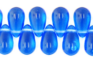 Tear Drops 10/6mm : Sapphire Blue .5M