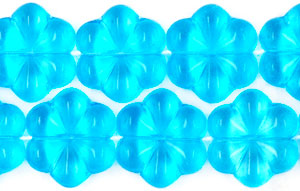 Flowers 12mm : Aquamarine .25M