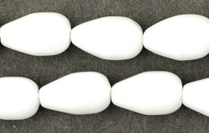 Vertical Drops 14/8mm : White .25M