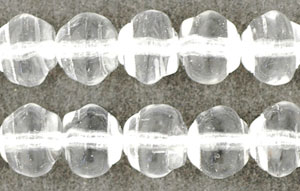 Snail Shells 8/7mm : Crystal .25M