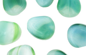 Loose Nuggets 16/14mm : Jelly Green